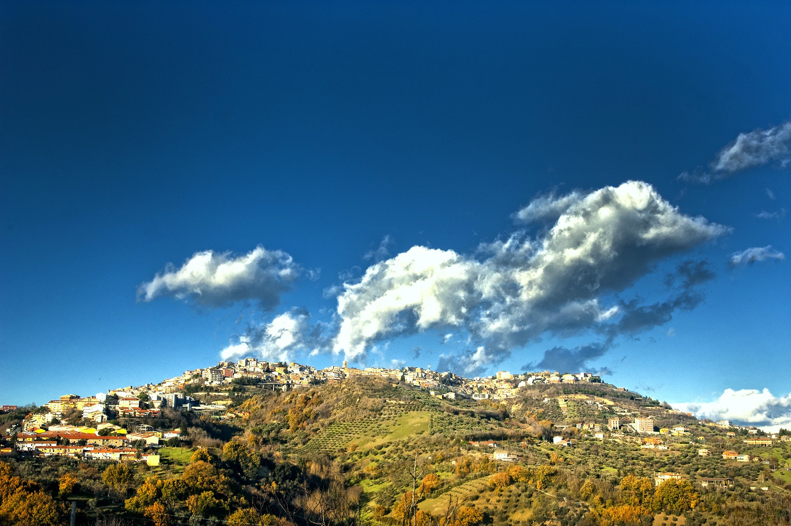 La città di Ariano Irpino (provincia di Avellino), Italia